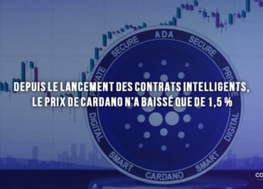 Depuis Le Lancement Des Contrats Intelligents, Le Prix De Cardano (Ada) N'A Baissé Que De 1,5 % - Cardan