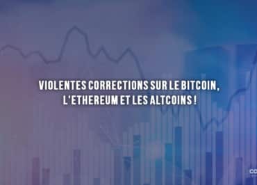 Violentes Corrections Sur Le Bitcoin, L'Ethereum Et Les Altcoins ! - Police De Caractère