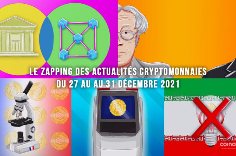 Le Zapping Des Actualités Cryptomonnaies Du 27 Au Au 31 Décembre 2021 - Conception Graphique