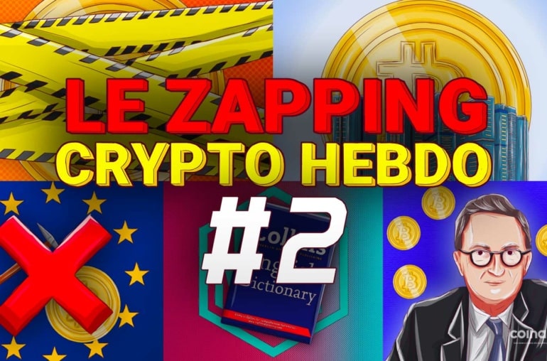 Le Zapping Des Actualités Crypto Du 10 Au 14 Janvier 2022 - Conception Graphique