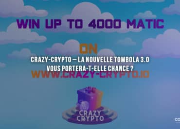 Crazy-Crypto – La Nouvelle Tombola 3.0 Vous Portera-T-Elle Chance ? - Eau