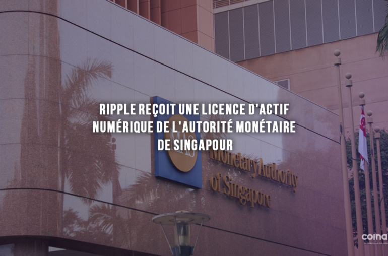 Ripple License Actif Numerique Singapoure